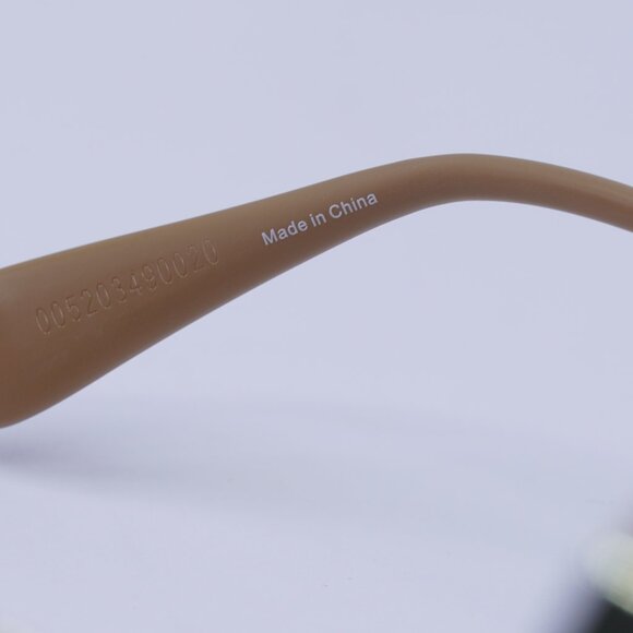 MaxMara MALIBU9 MM0079 46X Sunglasses Brown Butterfly Frame, Blue Lenses - Picture 7 of 10